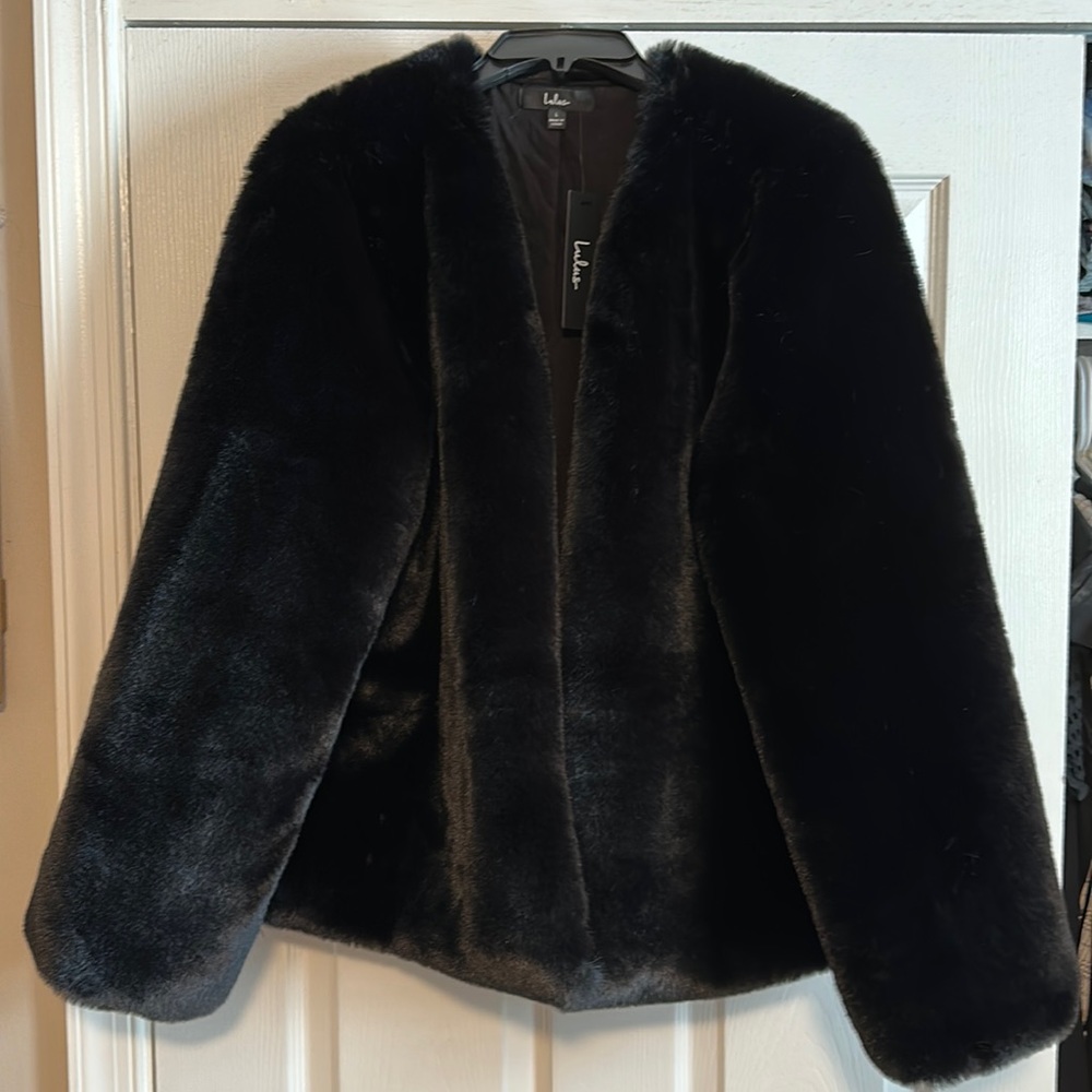 Lulus Brand New Fur Coat